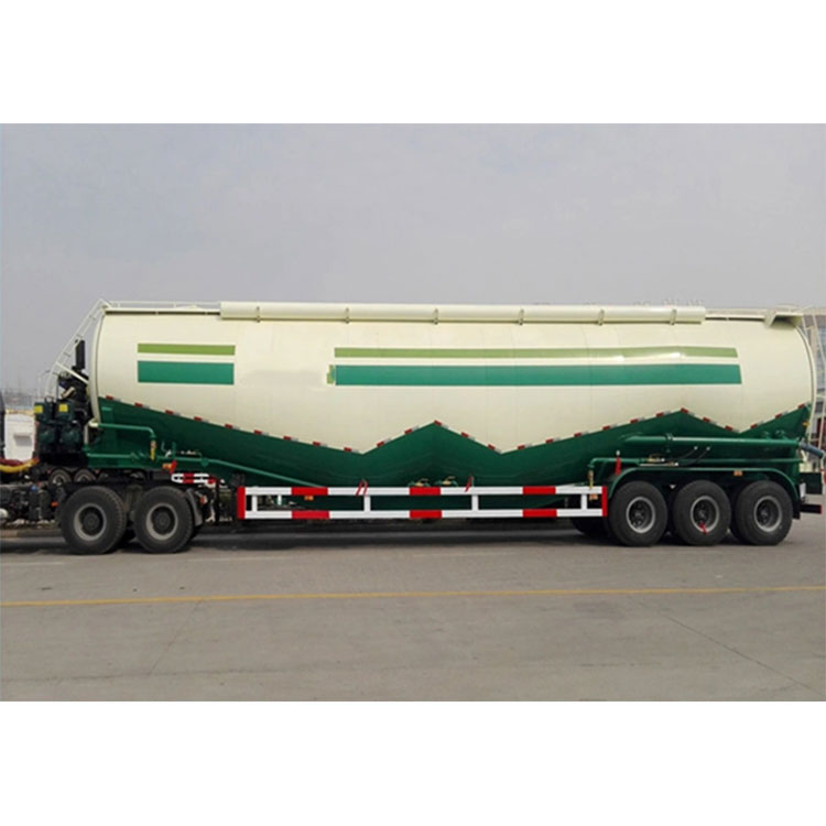 Three Axles 100 CBM Bulk Cement Trailer Semi Trailer