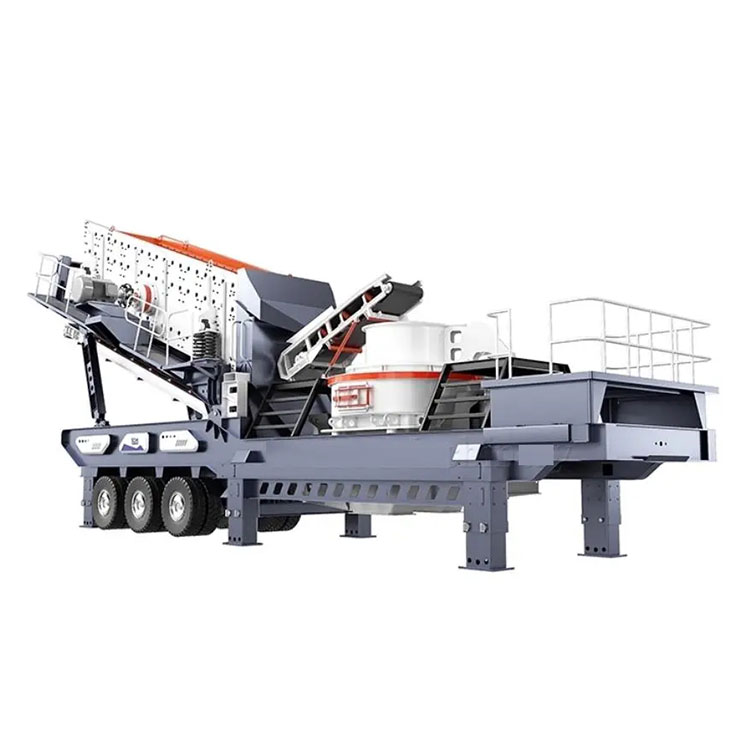 Tire Wheel Mobile Hydraulic Cone Crushing